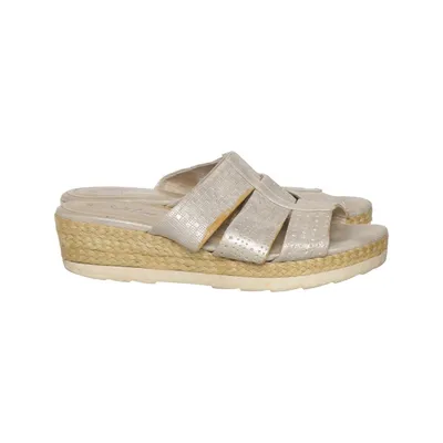 Keilschuhe (Silber) von Soft Line