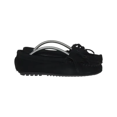 Moccasins (Black) from Minnetonka Leather