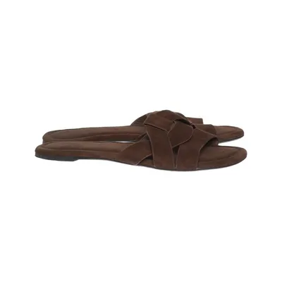 Slip-ins (Bruin) Leer
