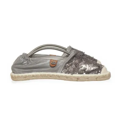 Espadrillos (Grå, Silverfärgad) från Fritzi aus Preußen
