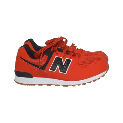 Trainers (Red, Black, White) from New Balance Leather