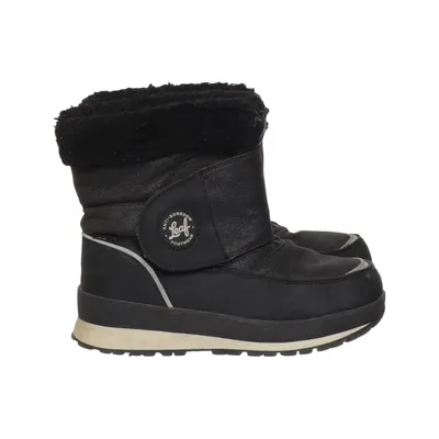 Ankle boots (Black) from Leaf