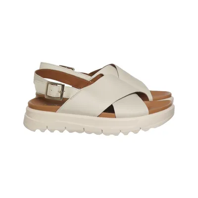 Sandaler (Beige) fra Geox Læder