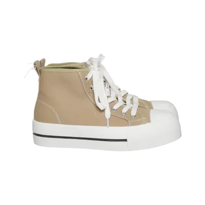 Canvas schoenen (Beige, Wit) van Attitude