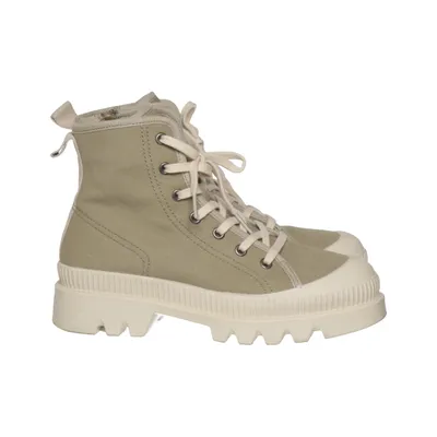 Laced boots (Green, Beige) from Kate Gray