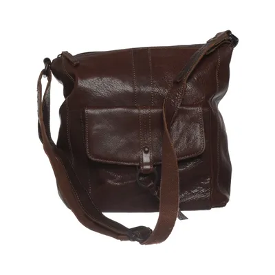 Sac à bandoulière (Marron) de Spikes & Sparrow Coton, Cuir, Polyester