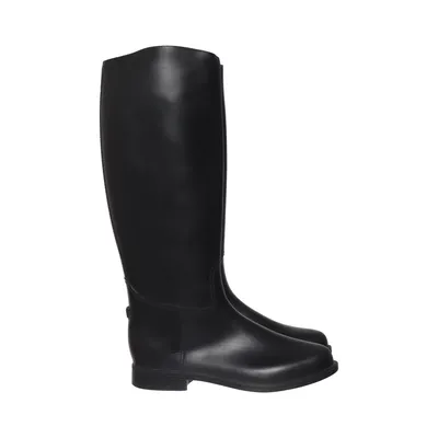 Bottes d'équitation (Noir) de Fouganza Polyuréthane