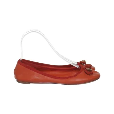Ballerines (Rouge) de Tory Burch Cuir