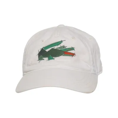 Honkbalpet (Wit) van Lacoste Katoen