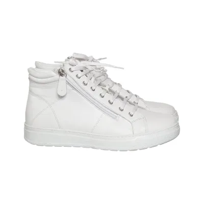 Bottes à lacets (Blanc) de Andrea Conti
