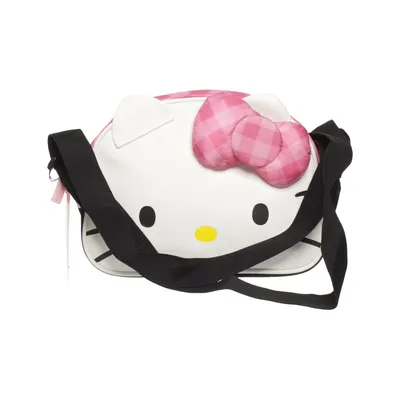 Axelremsväska (Vit, Svart, Rosa) från Sanrio