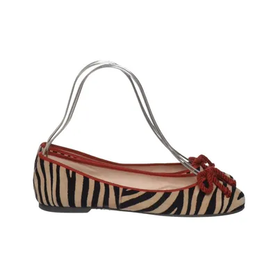 Ballet flats (Beige, Black, Red) from Pretty Ballerinas Leather
