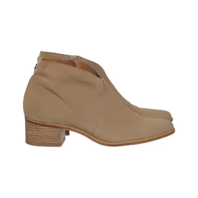 Laarzen met hak (Beige) van Sixtyseven