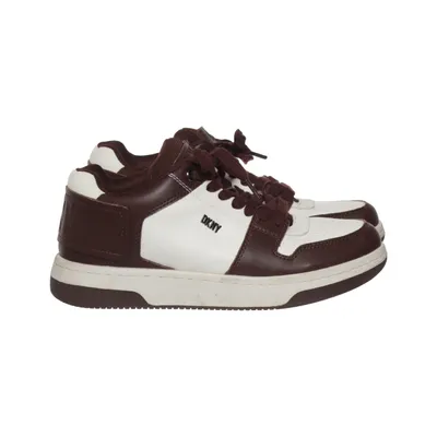Sneakers (Wit, Bruin) van DKNY Leer