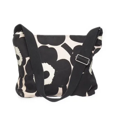 Axelremsväska (Svart, Vit, Rosa) från Marimekko Bomull