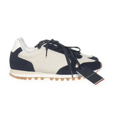 Sneakers (Beige, Blauw) van Tommy Hilfiger Leer