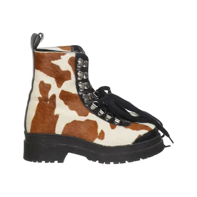Laced boots (Brown, White, Black) from Blankens Leather