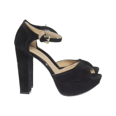 High heel sandals (Black) from Mannika