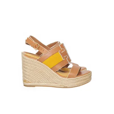 Kilklackar (Brun, Gul) från Tory Burch
