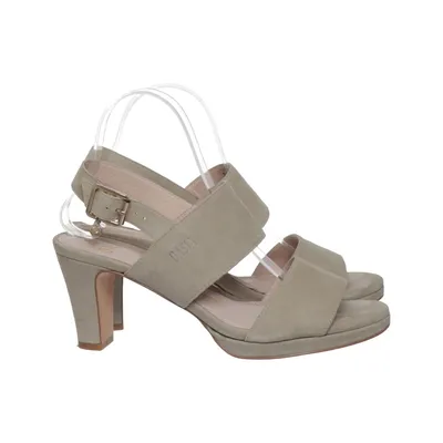 Sandales à talons hauts (Beige) de Dasia Cuir