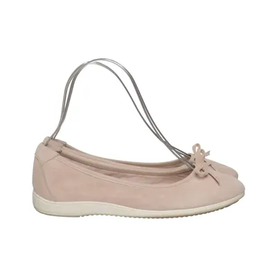 Ballet flats (Pink) from Tamaris Leather