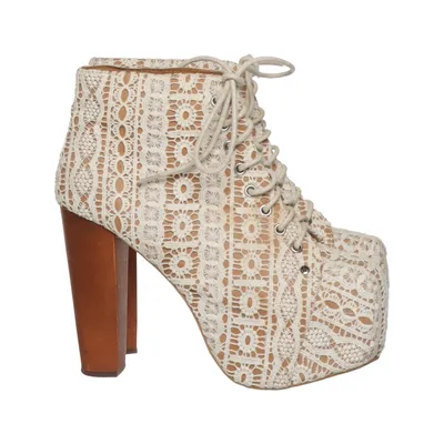 Bottes à talons (Havana) de Jeffrey Campbell Cuir