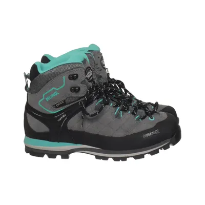Hiking boots (Gray, Turquoise, Black) from Meindl