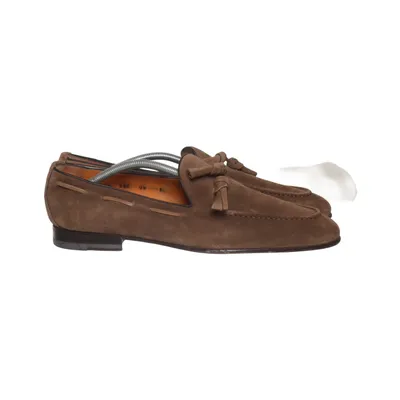 Loafers (Brown) from Santoni Leather