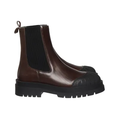 Chelsea boots (Brun, Sort) fra Angulus