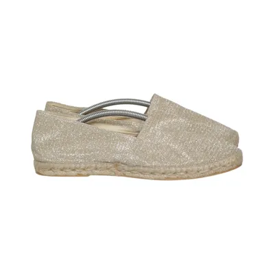 Espadrilles (Gold) from Artisanat Francais Leather