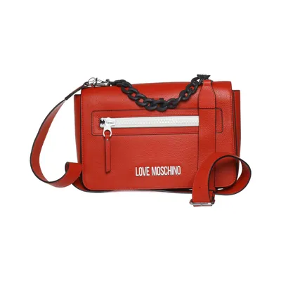 Umhängetasche (Rot) von Love Moschino Leder