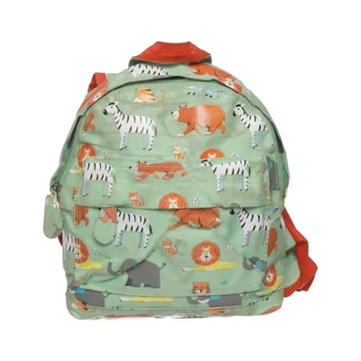 Backpack (Green, Multicolored) from Rex London