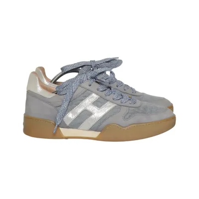 Baskets (Gris, Argent, Marron) de Hogan Cuir