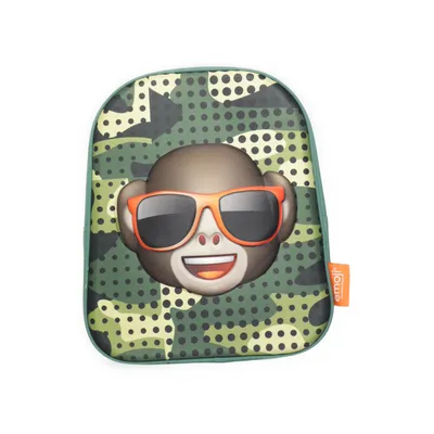 Ryggsäck (Grön, Flerfärgad) från Emoji Polyester