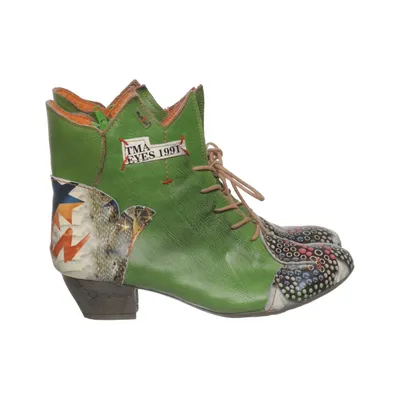 Bottes à lacets (Vert, Multicolore) de Mia