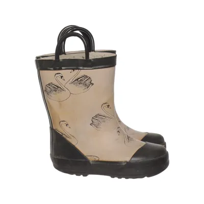 Regenlaarzen (Beige, Zwart) van Elvira