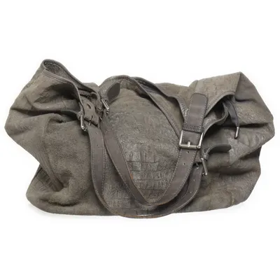 Sac à main (Gris) de Borse in Pelle Cuir