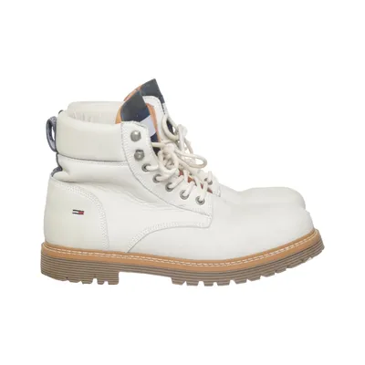 Veterlaarzen (FLAG TOMMY JEANS NUBUCK BOOT) van Tommy Hilfiger Leer