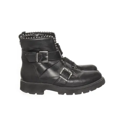 Ankelstøvler (Sort) fra Steve Madden Læder