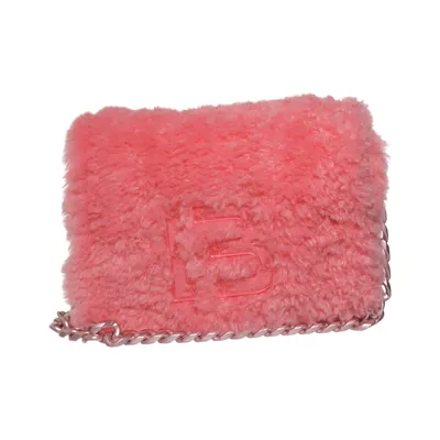 Shoulder-bag (Pink) from Bimba y Lola Leather, Polyester