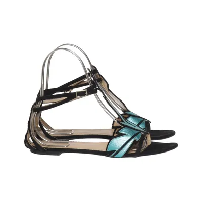 Sandaler (Sort, Turkis) fra Charlotte Olympia Læder