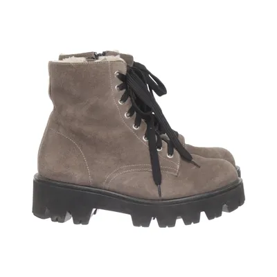 Laced boots (Gray) from Lodenfrey