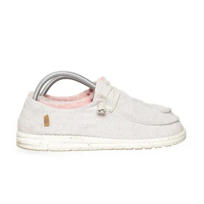 Slip-ons (WENDY CHAMBRAY WHITE NUT) från Hey Dude