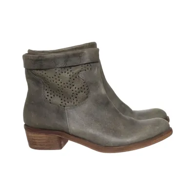 Ankle boots (Gray) from Yerse Leather