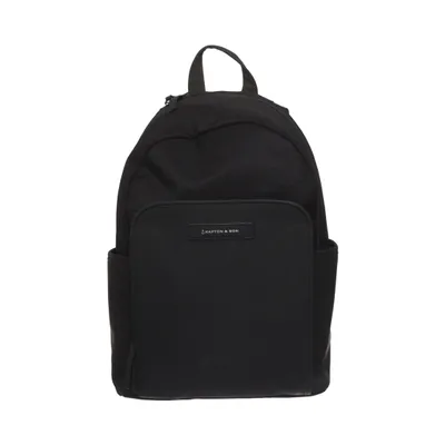 Ryggsäck (Aalborg All Black) från Kapten & Son Polyuretan, Återvunnen polyester