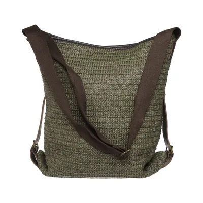 Skuldertaske (Grøn) fra Ceannis Bomuld, Polyester