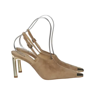 Sandaletten (Beige) van Michael Kors Suède