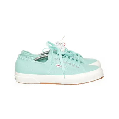 Tygskor (Grön, Turkos) från Superga Bomull