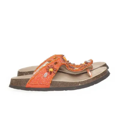 Sandaler (Orange, Brun, Flerfärgad) från Graceland Skinn