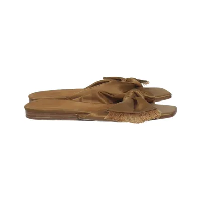 Mules (Marron) de Mango Premium Cuir